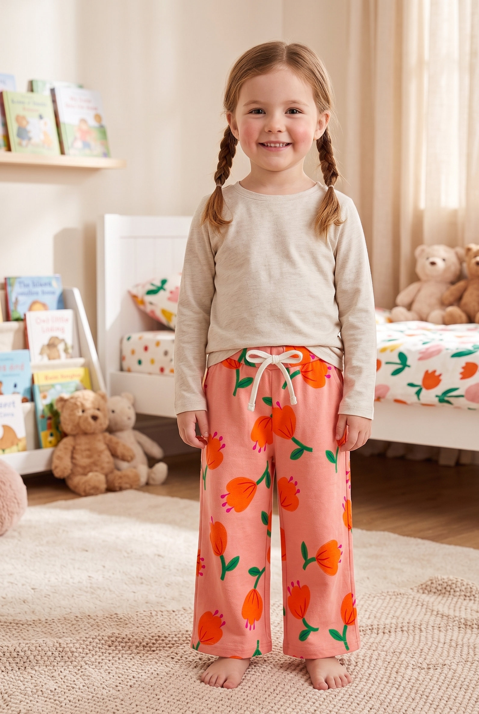 Printed Girls Flapper