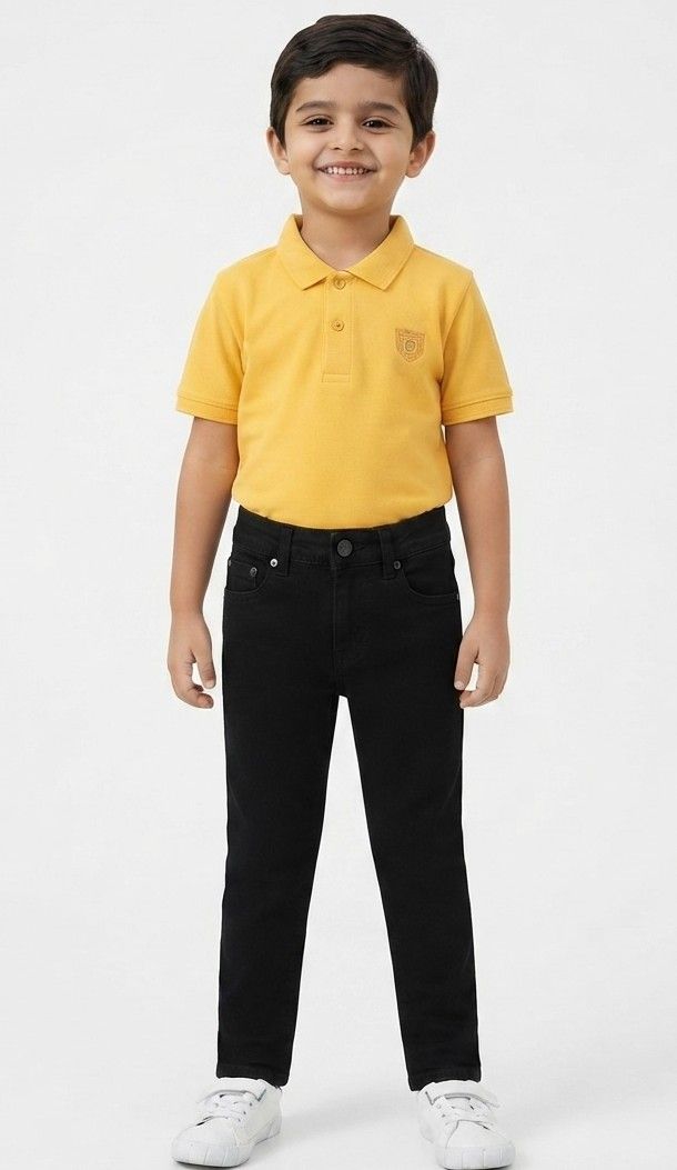 Black Wide Leg Kids Jeans PantApna Bacha (اپنا بچہ)1
