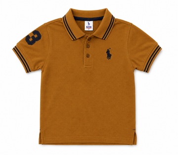 Brown color Polo Shirt for kidsApna Bacha (اپنا بچہ)1 Years