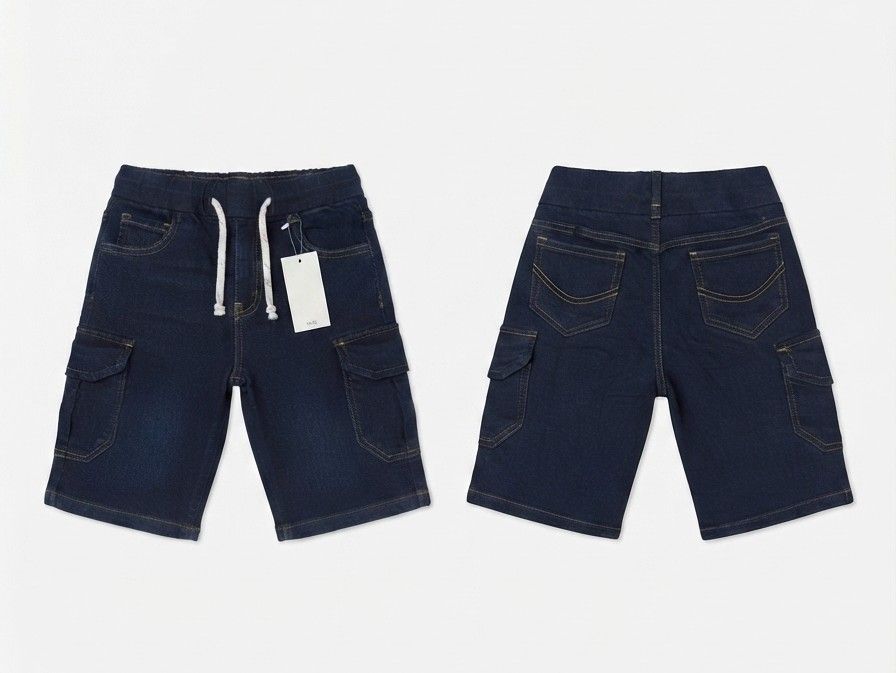 Cargo Kids Denim ShortsApna Bacha (اپنا بچہ)1