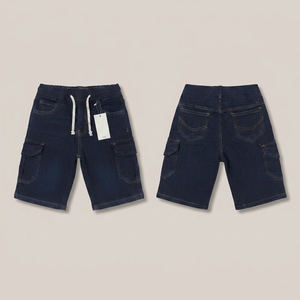 Cargo Kids Denim ShortsApna Bacha (اپنا بچہ)1