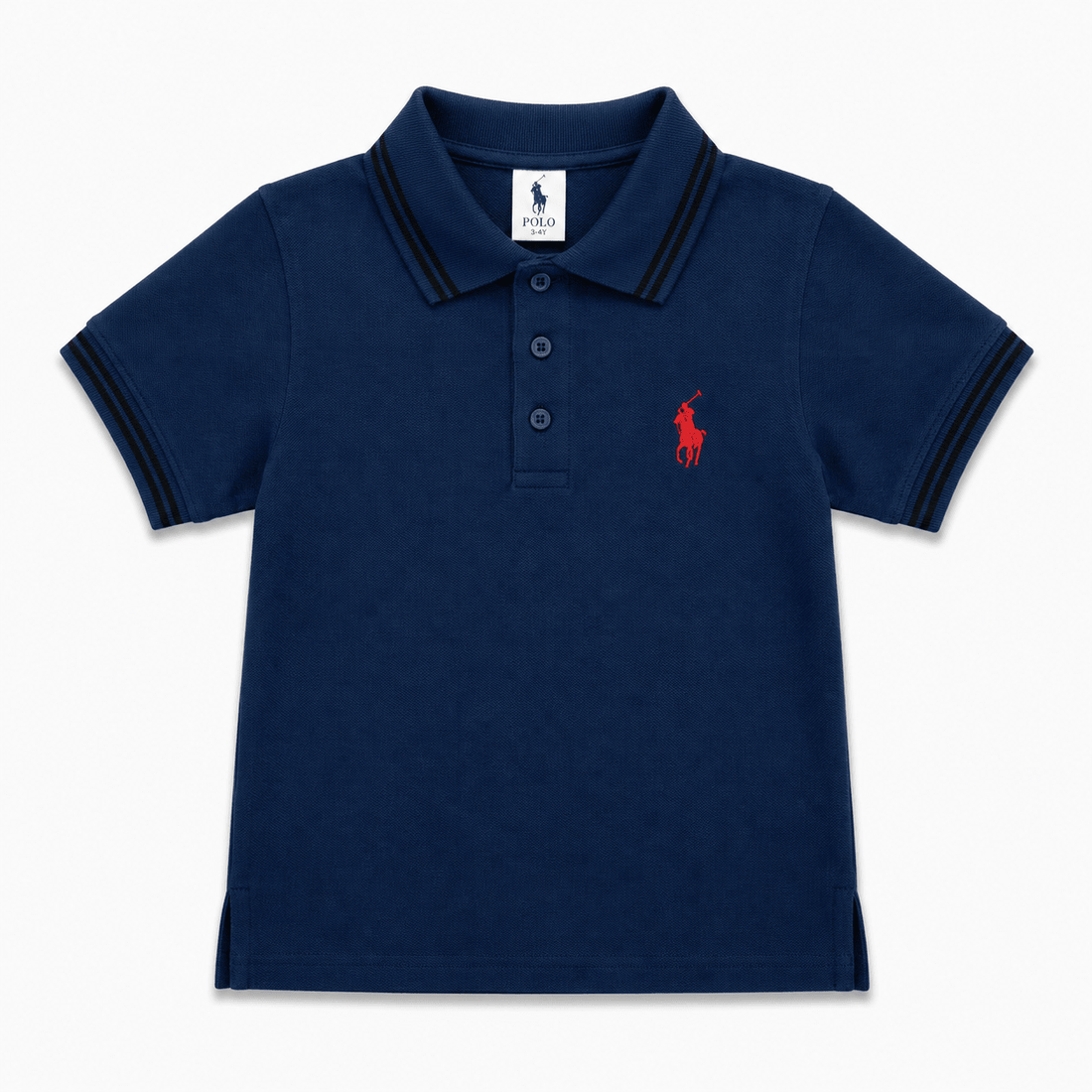 D-Navy Blue color Polo Shirt for kidsApna Bacha (اپنا بچہ)1 Years