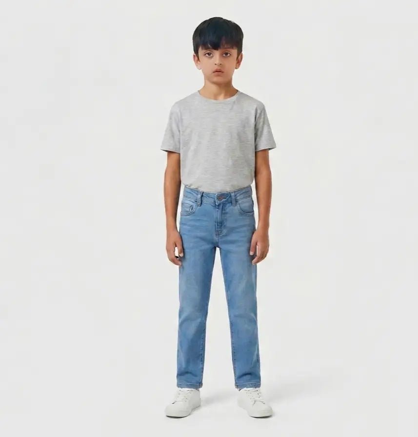 Kids Denim Ice Blue Jeans PantApna Bacha (اپنا بچہ)1