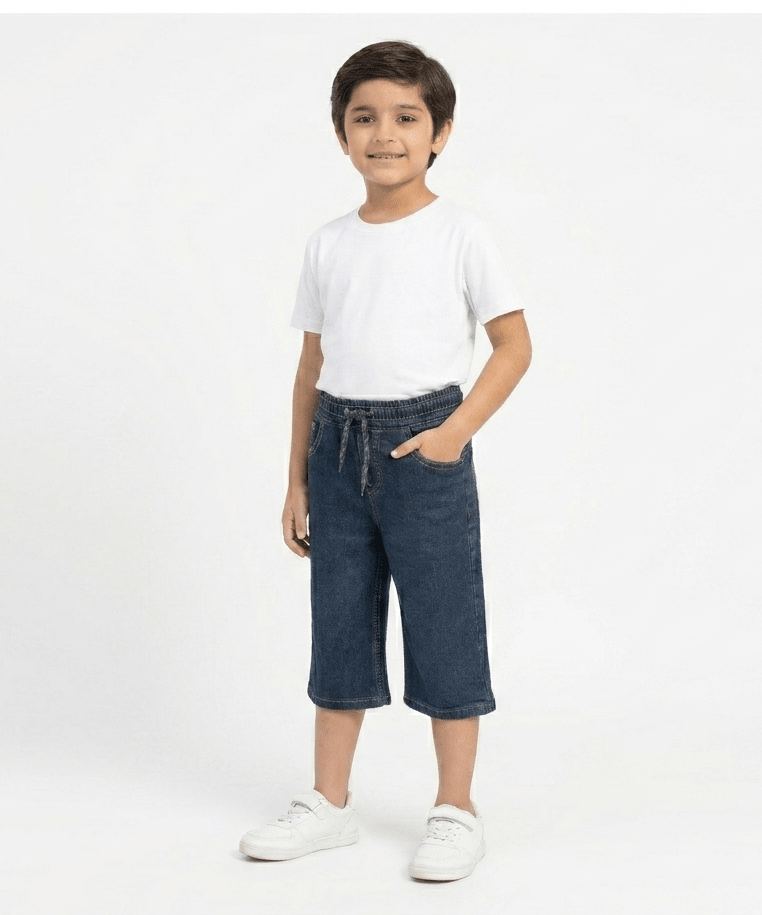 Kids Denim ShortsApna Bacha (اپنا بچہ)1