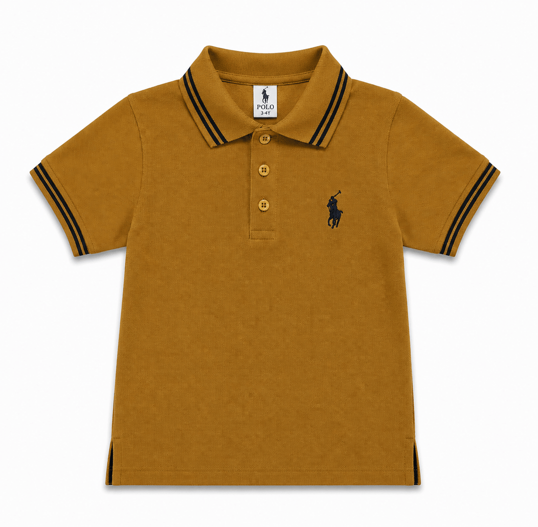Mustard yellow color Polo Shirt for kidsApna Bacha (اپنا بچہ)1 Years