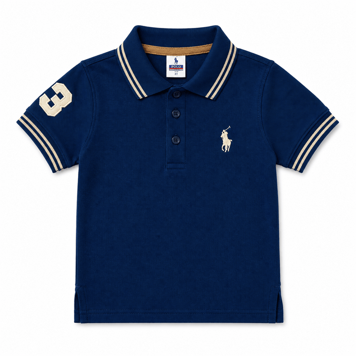 Navy color Polo Shirt for kidsApna Bacha (اپنا بچہ)1 Years