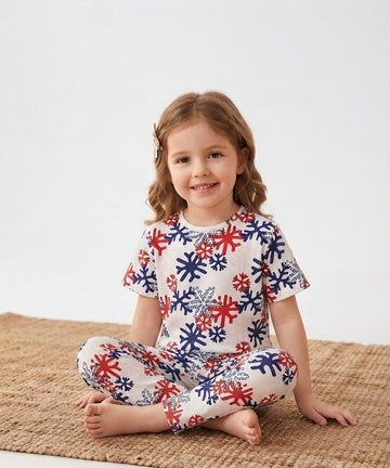 White Printed Kids Night SuitApna Bacha (اپنا بچہ)1